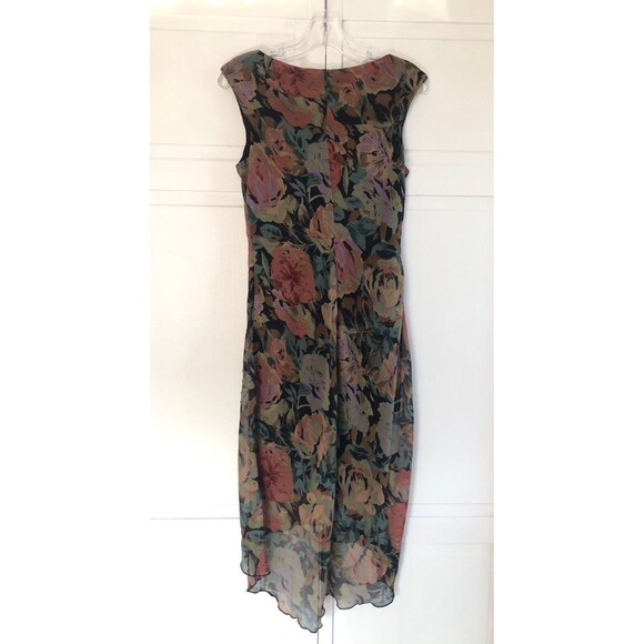 Connected Apparel Floral Print Dress - Picture 2 of 4